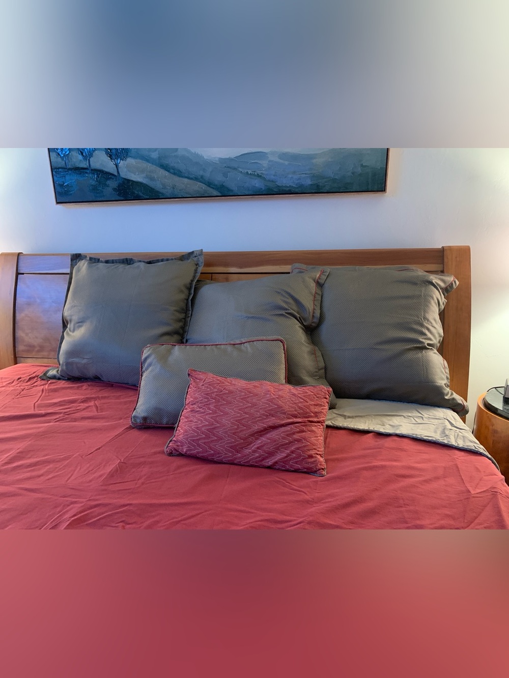 Set of 2 Accent Pillows Candice Olson Maze  Bedding Zippered removable inserts.